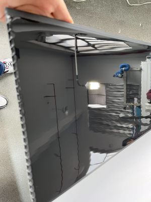 مقاومة للمياه PVC تغطية العزل الصوتي وخيارات الزخرفة